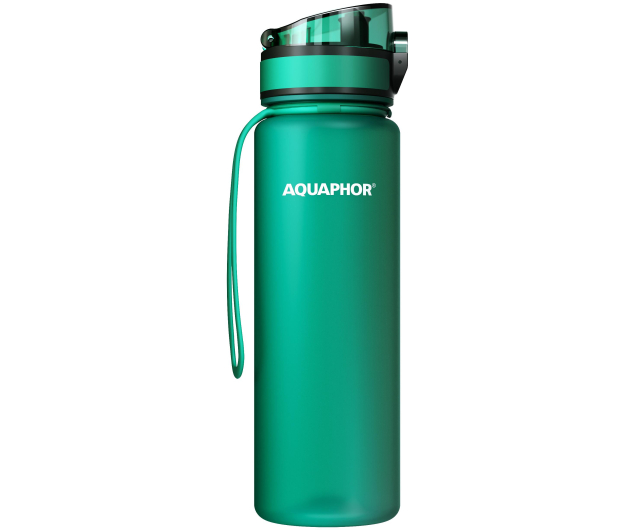 Aquaphor Butelka filtrująca City, butelkowa zieleń - 1477904 - zdjęcie 2